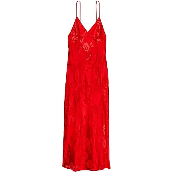 Victoria's Secret Satin Midi Slip Dress with Tie Straps Color Black New (Large) at Amazon Women's Clothing store Victoria's Secret Satin Midi Slip Dress with Tie Straps Color Black New (Large) at Amazon Women's Clothing store