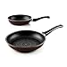 TeChef - Blooming Flower Frying Pan, with Teflon Platinum Non-Stick Coating (PFOA Free) (8-inch and 11-inch Set)