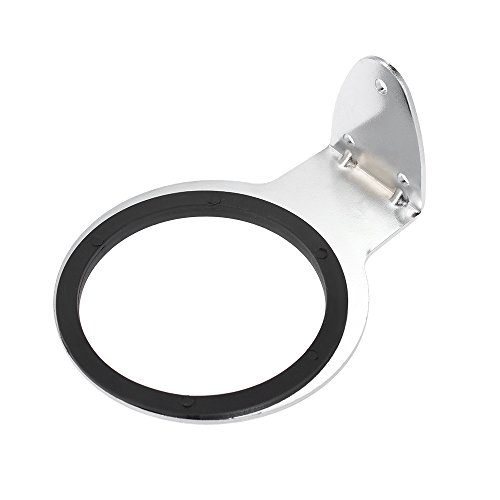 Anself Hair Dryer Holder Wall Mount Hair Dryer Holder Rack Steel Hair Dryer Stand Bathroom Storage Organizer Hanger