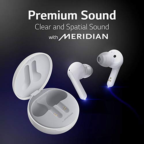 ایگرد | قیمت و خرید LG Tone Free FN6 - UVnano Kills 99.9% of Bacteria on  Speaker Mesh True Wireless Bluetooth Earbuds with Meridian Sound, Dual  Microphone, iPhone and Android Compatible, Wireless,