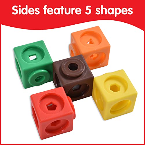 edxeducation Math Cubes Set of 100 Math Manipulatives Classroom