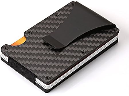 Amazon Co Jp マネークリップ付 クレジットカードケース カードホルダー 名刺入れ カーボン Rfid機能 磁気防止 カード収納 薄型 男女兼用 シューズ バッグ