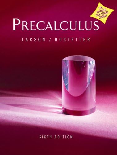 Precalculus: Larson, Ron: 9780357456996: Amazon.com: Books