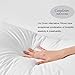 Cosydown Goose Down Alternative Pillows （2 Pack,Queen Soft） 100% Egyptian Cotton with Microfiber Filling Sleep Pillow,Washable
