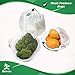 Bistrosa Reusable Silicone Food Bags & Mesh Produce bags