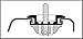 Bull Ring 4018-1 Pair for 1998-2016- F-250 F350 Super Duty.** (2017 uses Model 4015) ** Retractable, Truck-Bed Pocket Anchors; Factory Direct