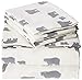 Eddie Bauer - Full Sheets, Cotton Flannel Bedding Set, Brushed For Extra Softness, Cozy Home Decor (Bear Family, Full)