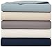 Amazon Basics Lightweight, Wrinkle-Free, Breathable Microfiber 4 Piece Bed Sheet Set with 14-Inch Deep Pockets, Full, Beige, Solid