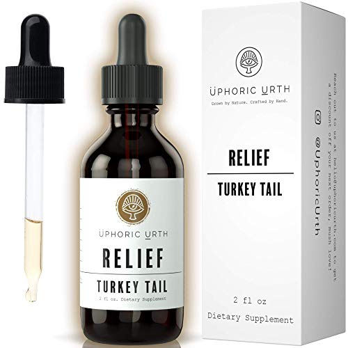 Uphoric Urth Turkey Tail Mushroom Extract Double Extracted Fruitbody