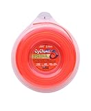 Cyclone .095-Inch-by-140-Foot Spool Commercial Grade 6-Blade 1/2-Pound Grass Trimmer Line, Orange CY095D1/2-12