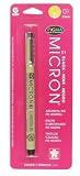 Sakura 30181 Pigma Micron Blister Card 01 Ink Pen, 0.25-mm, Black