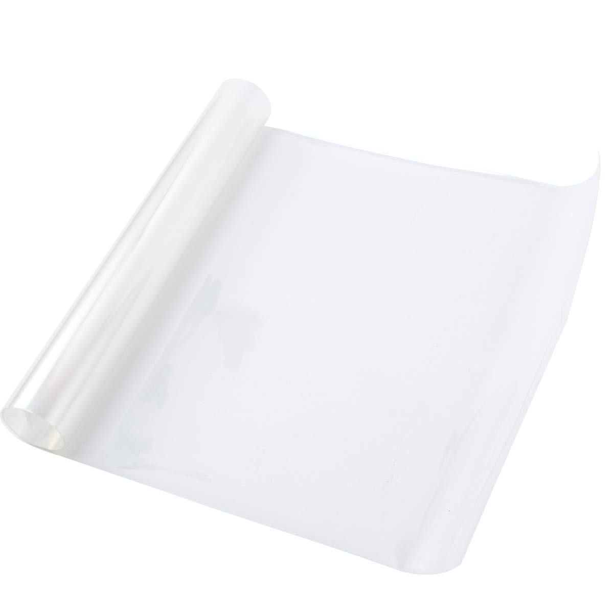 Vorcool Car Headlight Film Adhesive Rear Fog Light Film 30 x 120 cm (Transparent)