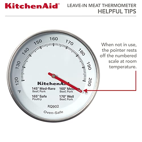 KitchenAid KQ902 Leavein, Oven/Grill safe Meat Thermometer