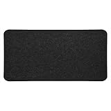 Yosoo- 68x33cm Felts Table Mouse Pad Office Desk Laptop Mat Anti-Static Computer PC Pads(Dark Gray)