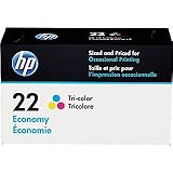 HP 22 Ink Cartridge Tri-color Economy (B3B19AN) for HP 3180 Fax HP Deskjet D1311 D1320 D1330 D1341 D1420 D1430 D1445 D1520 D1530 D2330 D2460 F325F340 HP Officejet 4315 5610 J3680 HP PSC 1410