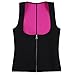 KIWI RATA Two Sides are Wearable, Slimming Corset Neoprene Vest Hot Sweat Shirt, Body Weight Loss Shaper, Sauna Suits