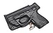 Concealment Express S&W Shield 9/40 w/LG-489 LSR Holster IWB Kydex | Concealed Carry Holster for S&W Models by Rounded | Right Hand | Black