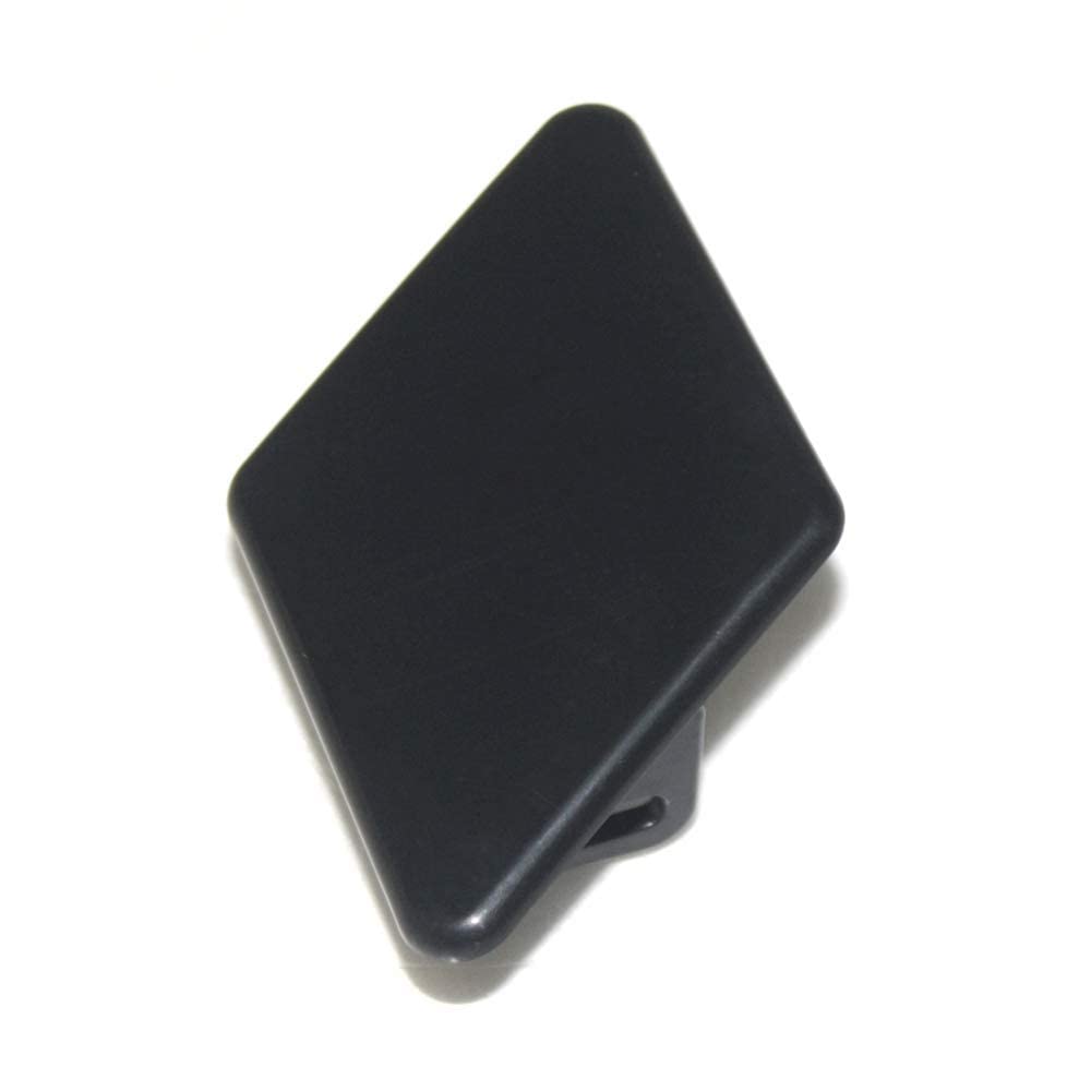 Black Front Right Bumper Headlight Washer Jet Nozzle Cover Cap Compatible With Series 3 E90 E91 2004-2008 OEM 61678031308 51117111742