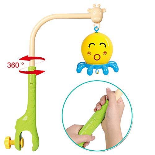 image for WishaLife Dreamful Bed Ring, Musical Crib Musical Mobile Bed Bell, Bab