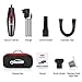 Oasser Handheld Vacuum Cordless Vacuum Cleaner Car Vacuum Wet Dry Stainless Steel Filter Powerful Li-ion Battery Quick Charge for Pet Hair Dust Gravel Cleaning Red Upgraded Version V1