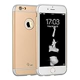 iPhone 6/6s Plus Cases,I3C Ultra Thin Hybrid [3 in 1 Shield Series] Shockproof Slim Impact Premium Gold Case Cover for Apple iPhone 6 Plus Case,iPhone 6S Plus Cases