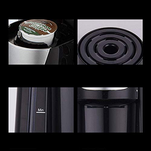 GNLIAN HUAHUA Kaffeemaschine. Mini Kaffeemaschine Maschine Einzel Cup Espresso Kaffeemaschine 1420W Drip Kaffeemaschine… – Bild 7