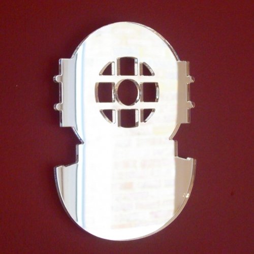Super Cool Creations Diving Helmet Mirror - 60cm x 45cm