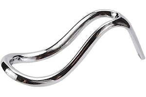 Fansoftiks Glossy Black Portable Stainless Steel Tobacco Pipe Stands Cigar Tobacco Smoking Holder Display Metal Stand Pipe Display