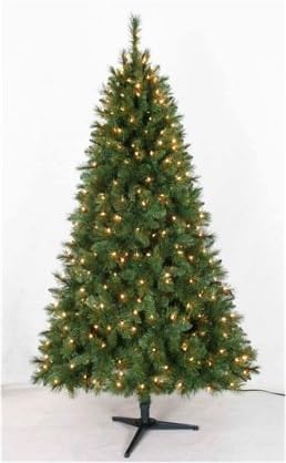 Artificial Grand Pine Pre-lit Christmas Tree 7.5 Ft.