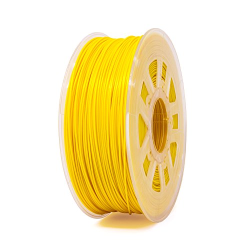 Gizmo Dorks Flexible TPU 3D Printer Filament 3mm (2.85mm) 1kg, Yellow