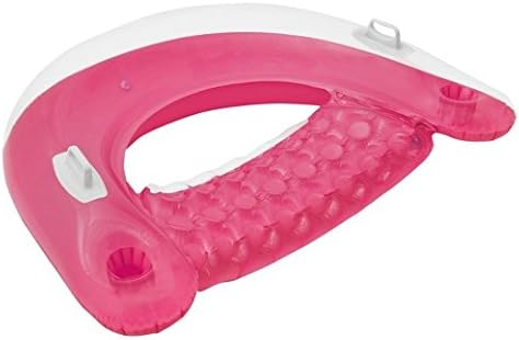 Intex Sit N Float Inflatable Lounge, 60" X 39", 1 Pack (Colors May Vary)