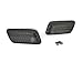DEPO 96 97 98 99 00 01 02 MERCEDES W210 SMOKE BUMPER SIDE MARKER LIGHTS + CHROME BULBS