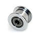 CTYRZCH Aluminum GT2 3mm Bore Toothless Idler Timing Belt Pulley for 3D Printer 6mm Width Timing Belt(Pack of 8pcs)