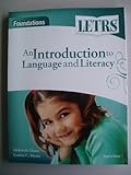 An Introduction to Language and Literacy (LETRS Foundations), Deborah Glaser, 1602186103