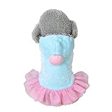Puppy Clothes,Neartime Mini Dog Winter Fleece Vest Hoodie Yorkie Coat Apparel
