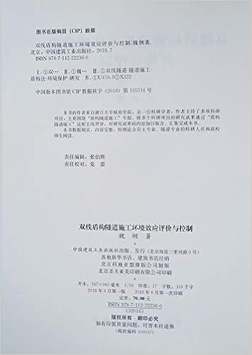 双线盾构隧道施工环境效应评价与控制 魏纲 Amazon Com Books
