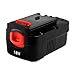 Masione 4.0Ah 18V Ni-Mh HPB18 Replacement for Black and Decker 18V Battery HPB18-OPE Compatible with Black and Decker 18 Volt Battery Firestorm Cordless Power Tools 244760-00 A1718 FSB18 (2-Pack)