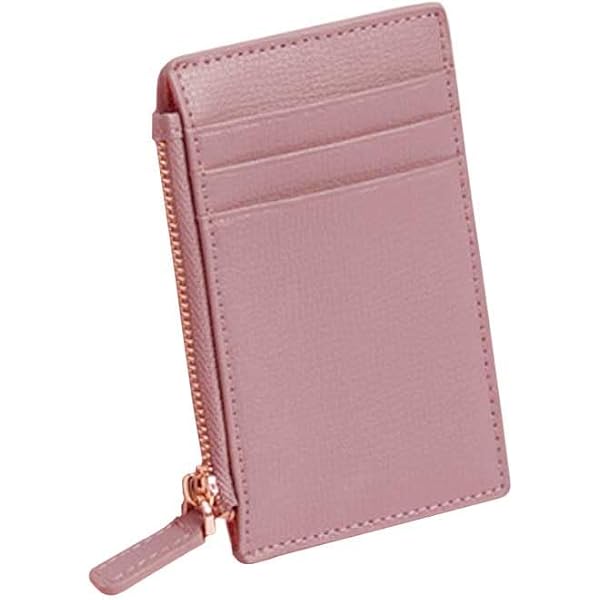 Slim Leather Wallet With Money Clip & Coin Purse - Unisex PU Leather Credit Card Holder