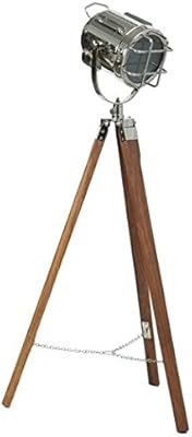 Nauticalmart Searchlight Studio Spotlight Tripod Floor Lamp With