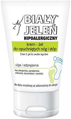 BIALY JELEN - HYPOALLERGENIC CREAM AND GEL FOR SWOLLEN LEGS/FEET - 100ml