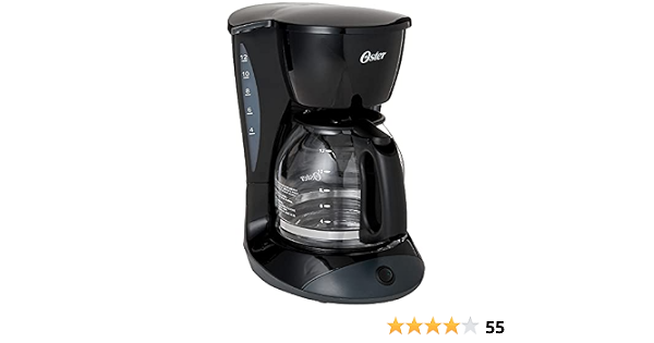 Oster bvstdcmv13 – 053 12 Cup Coffee Maker, de 220 voltios (no para EE.  UU.) : Amazon.com.mx: Hogar y Cocina