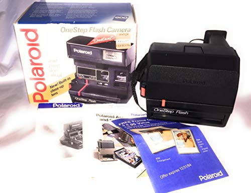 Vintage Polaroid One Step Flash Camera