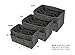 JN & GRACE Felt 13-pocket Zipper Handbag Insert Purse Organizer for women (3 sizes, 5 colors) (Medium, Grey)
