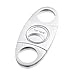 TOP TENG Cigar Cutter Stainless Steel Super Sharp Double Blades Guillotine Cutter in Gift Box, Perfect for Robustos and Churchill Cigars