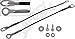 APDTY 49652 Tailgate Cable - 16 In. Replaces 90460-8B400, 904608B400