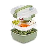 Goodful Stackable Lunch Box Container, Bento Style