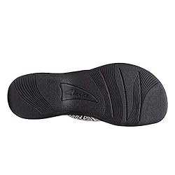 Clarks Women's Breeze Sea Flip-Flop, Black/White