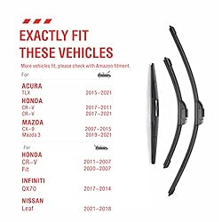 26“ 17” Windshield Wiper Blades with 14inch
