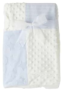 Amazon.com: Kyle & Deena Baby Blanket - Patchwork Blue: Baby