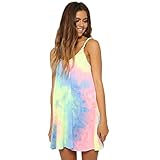 Women Beach Dress, Franterd O-neck Sleeveless Backless Skirts Sundress